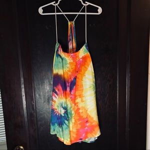 COPY - Tie Dye strap Tank Top